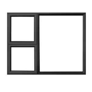Swartland Aluminium Top Hung Window Charcoal