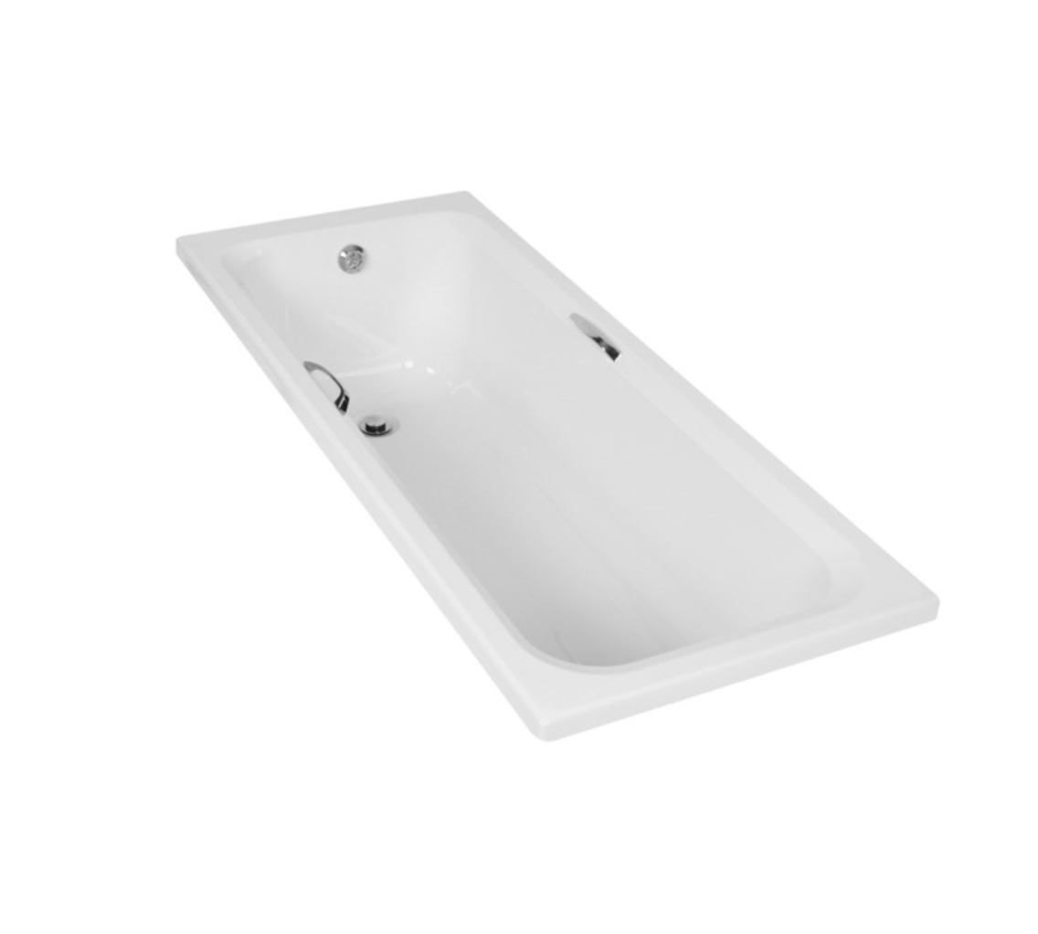 Betta 1700 x 700 mm Value Drop-In Bath with Handles
