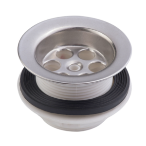 GIO Bath/Sink PVC Waste and Plug Unslot