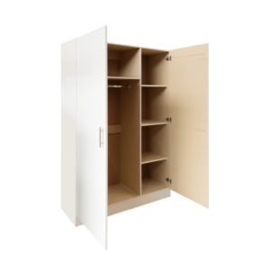 Home and Kitchen 2 Door Contractor White