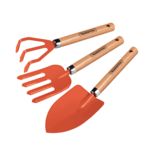 Tramontina 3-Piece Garden Tool Set – Essential Hand Tools for Planting and Weeding